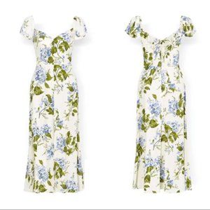 Reformation Baxley Dress - Riviera